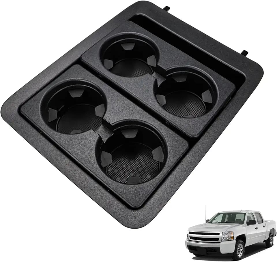 Console Cup Holder Compatible with Chevrolet Chevy Silverado 1500 2007-2014