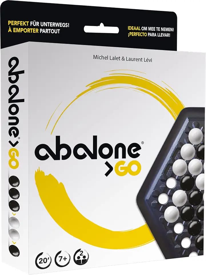 Asmodee, Abalone Go, Strategisches Familienspiel, Deutsch