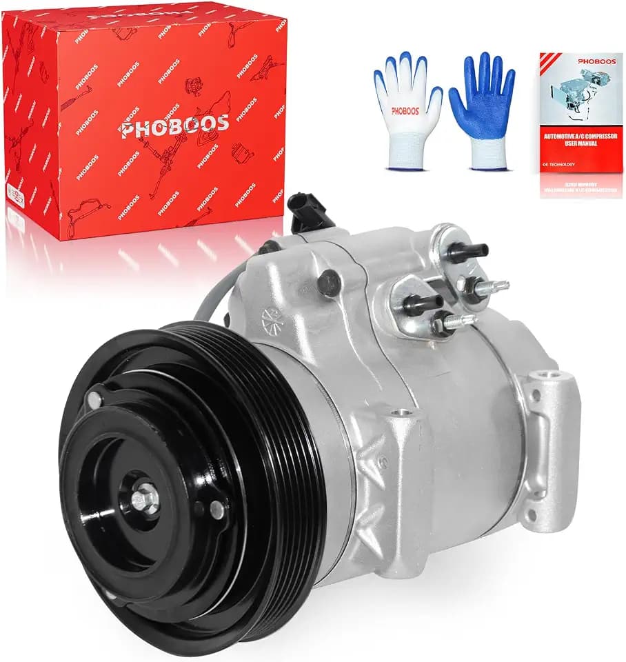 PHOBOOS A/C Compressor with Clutch Compatible with Honda & Acura