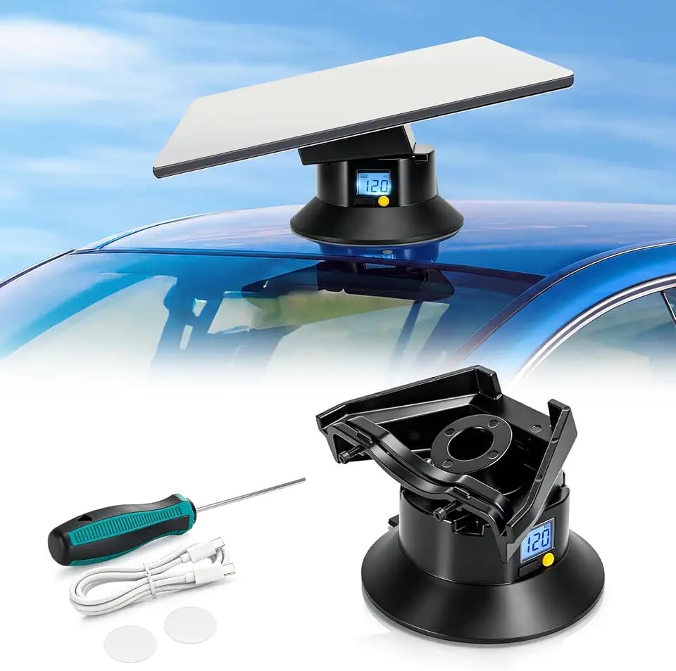 Starlink Mini Mount, Electric Suction Cup Mount for Vehicle Roof