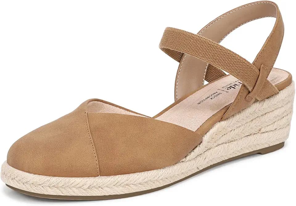 LifeStride Women's Pilar Esparille Wedge Shoe
