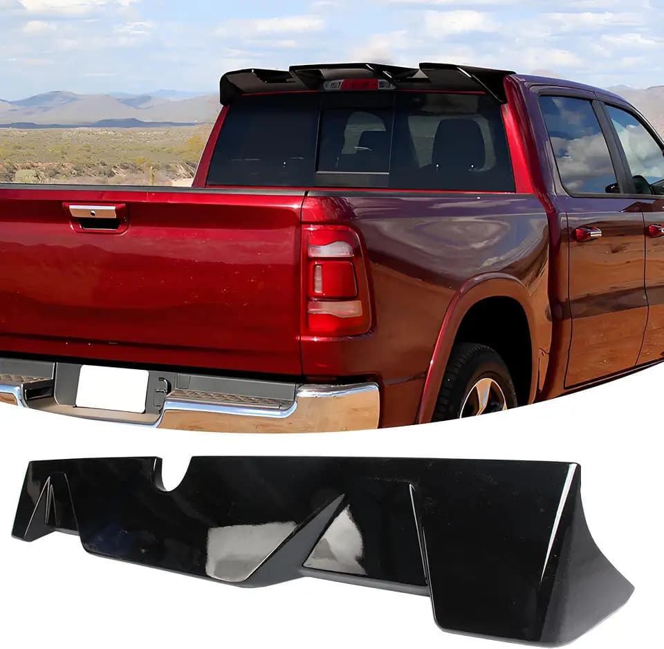 Rear Cab Roof Spoiler Wing for Dodge RAM 1500 2019-2026 Accessories