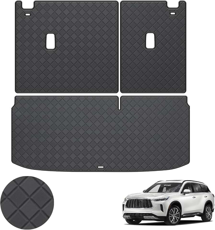 Cargo Mat & Backrest Mat Fit for 2022-2026 Infiniti QX60