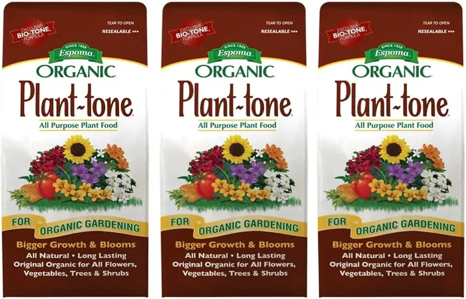 Plant-Tone Plant Food, 5-3-3 Formula, 4-Lbs.
