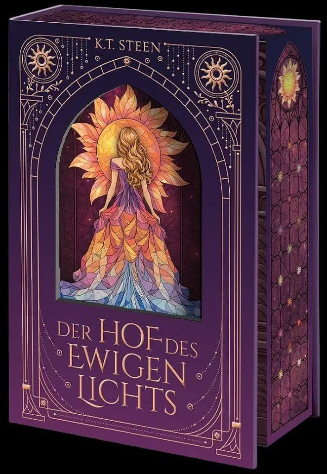 Der Hof des ewigen Lichts: Enemies to Lovers Romantasy mit einer starken Heldin (Schattenlicht-Saga)