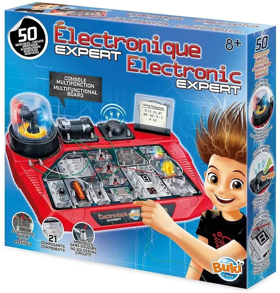 BUKI France 7160 - Elektronik-Experte, 8 Jahre to 18 Jahre, 37.2 cm