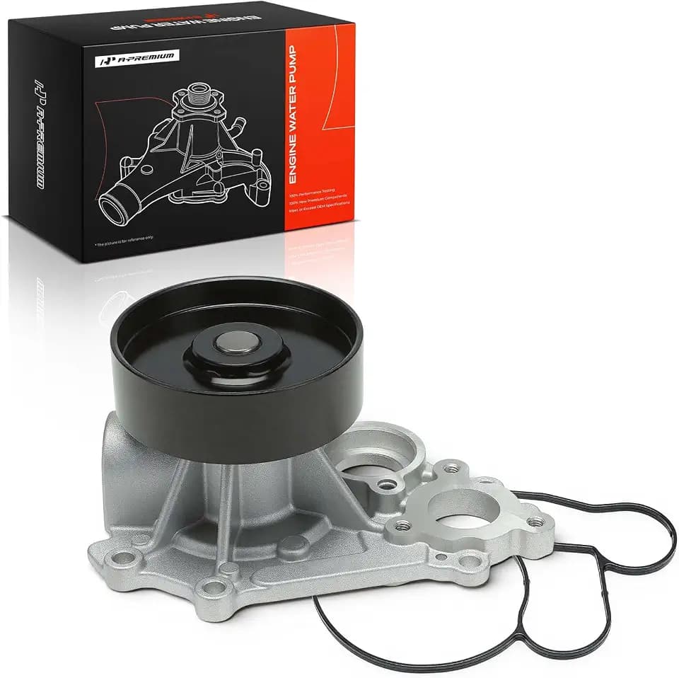 A-Premium Engine Water Pump (DOHC 6Cyl 3.0L) Compatible with BMW
