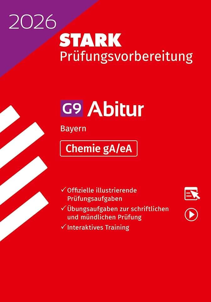 STARK Chemie gA/eA - Abitur 2026 Bayern - Prüfungsvorbereitung (Abitur-Prüfungen)