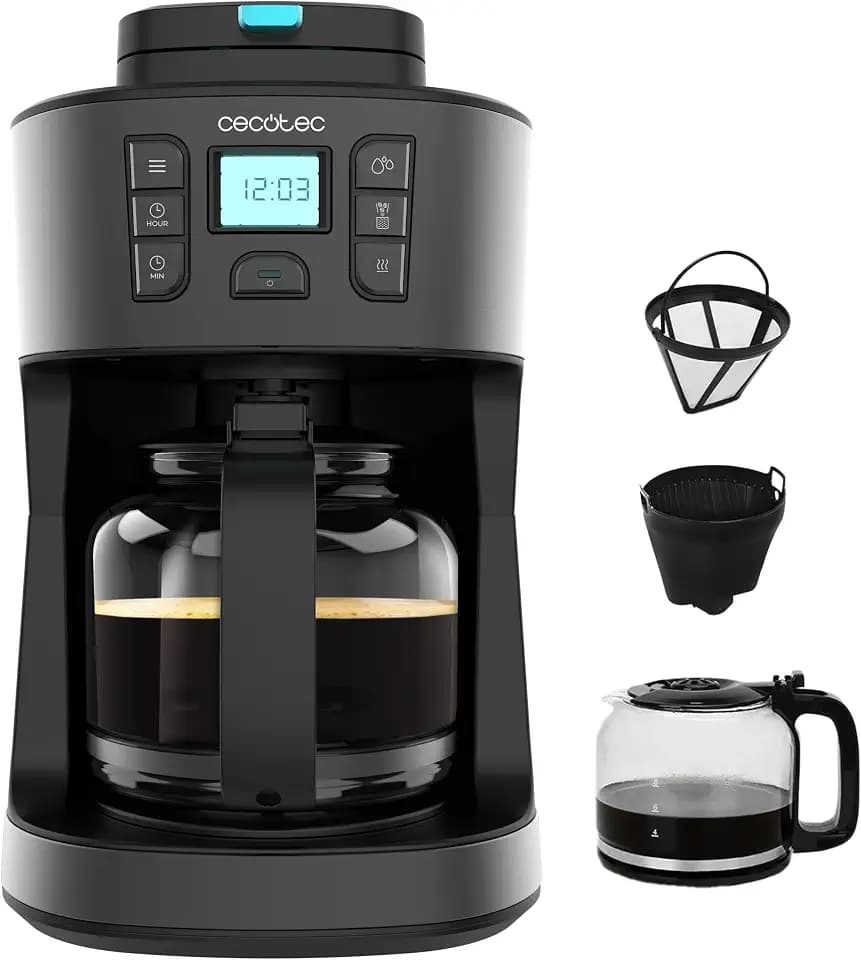 Cecotec Tropfkaffeemaschine Coffee 66 Grind & Drop, Essential, 1086 W
