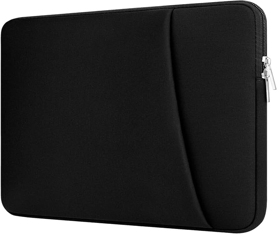 Laptophülle mit Reißverschluss-Zubehörtasche Kompatibel mit 17 Zoll HP Dell Lenovo Asus Acer Gepolstertes Laptop Hülle Stoßfest Schützend Sleeve Case für 17" bis 17,3" Laptop/Chromebook/Tablet