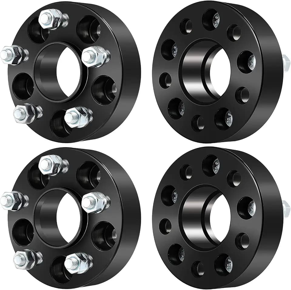 ECCPP 4PCS 1.5" (38mm) 5 Lug 5x110 to 5x110 Wheel Spacers Hub Centric 5x110mm fit for Jeep Compass 2017-2023| for Jeep Renegade 2015-2023| for Dodge Dart 2013-2016