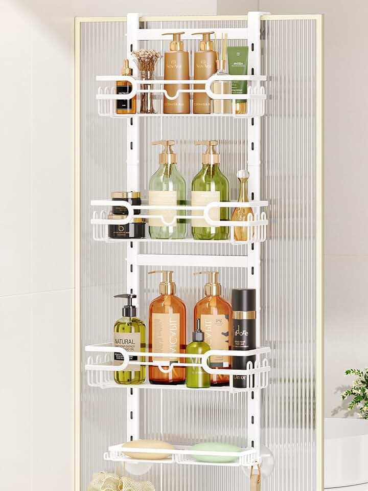 HapiRm Einstellbar Duschablage zum Hängen - Für Mieter und Badezimmer