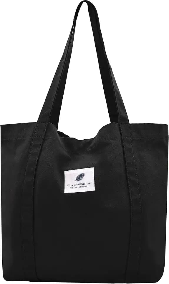 TeeYee Women Tote Bag Foldable Shoulder Bag for Travel Work