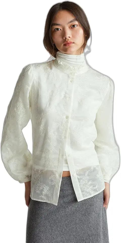 United Colors of Benetton Damen Camicia 52wndq0cq Hemd (1er Pack)