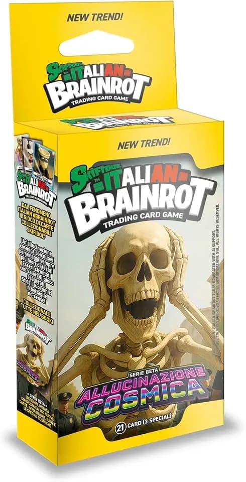 Skifidol Brainrot Trading Card Game Allucinazione Cosmica