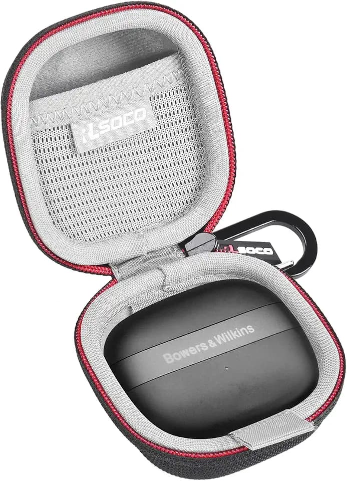 RLSOCO Carrying Case for Bowers & Wilkins Pi8 Wireless Earbuds (Case Only)