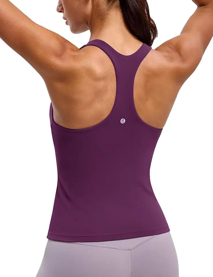 BAYDI Clouduxi Racerback Workout Tank Tops for Women