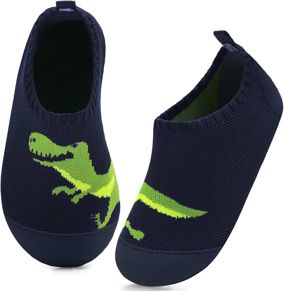 Kyopp Hausschuhe Kinder Junge Mädchen Atmungsaktive Leicht Barfussschuhe