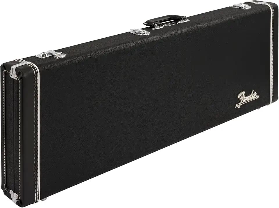 Fender Classic Series Wood Case - Strat/Tele, Left-Hand, Black