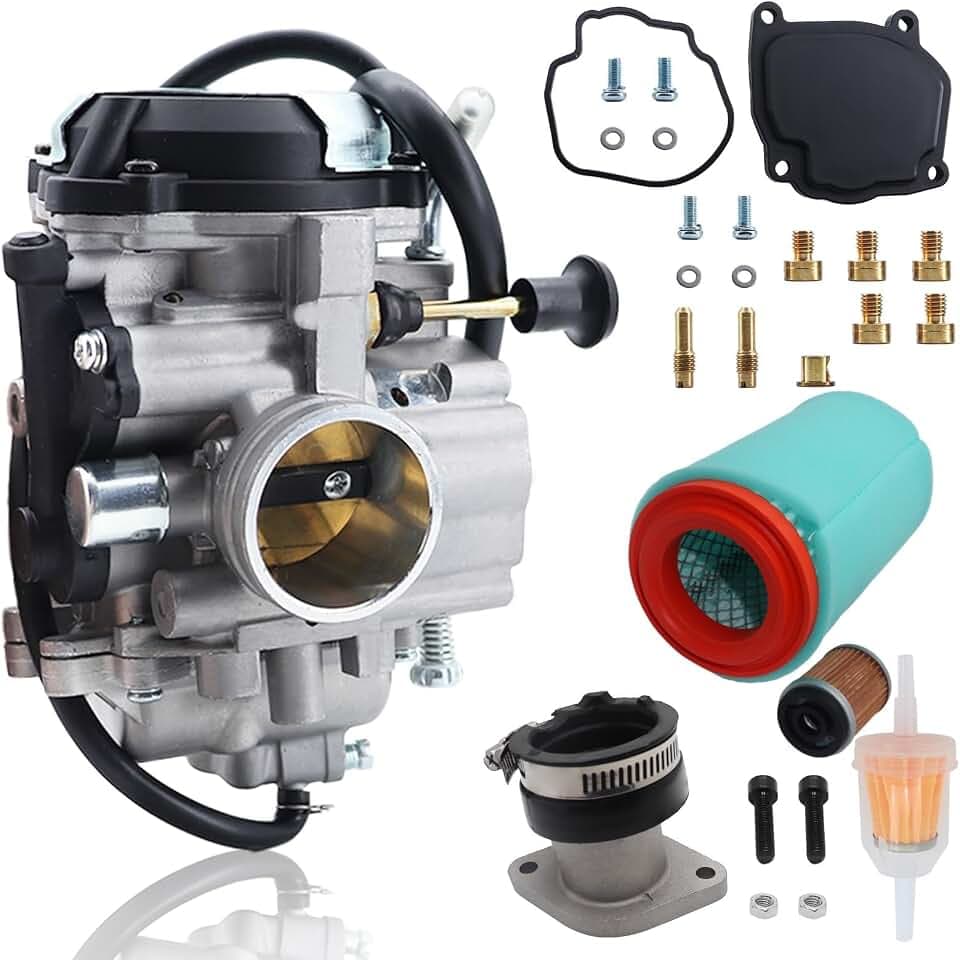 YFM250 Carburetor Replace # 4XE-14140-13-00 for 1999 2000 2001 2002 2003 2004 Yamaha Bear Tracker 250 Yfm250X Yfm250XL 2WD ATV Carb