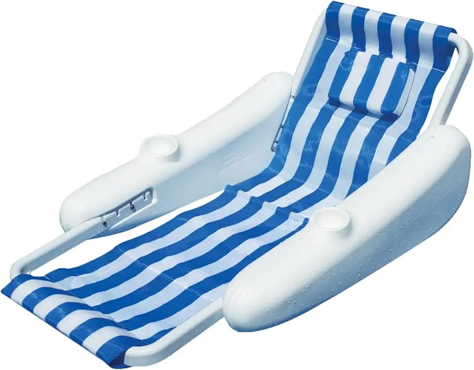 SWIMLINE | Sunchaser Floating Pool Lounge Chair for Adults | Sling Style