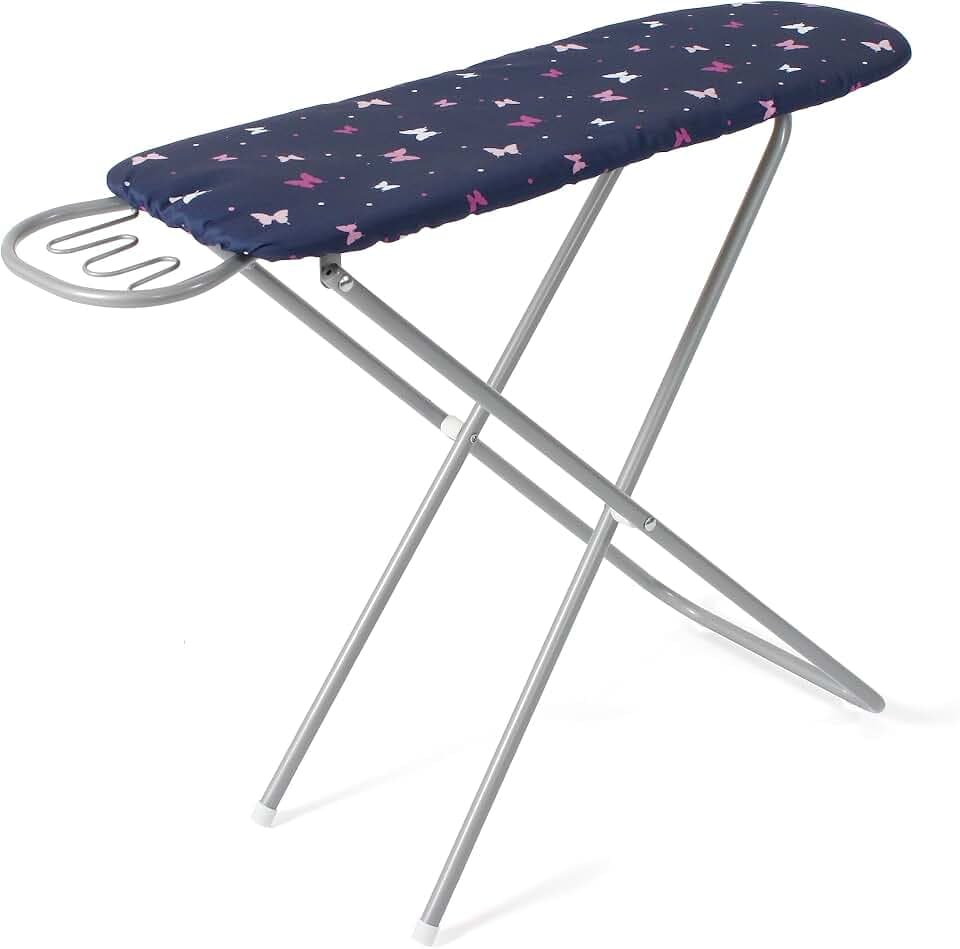 Bayer Chic 2000 Kinder-Bügelbrett | Klappbar | Butterfly Navy-Pink