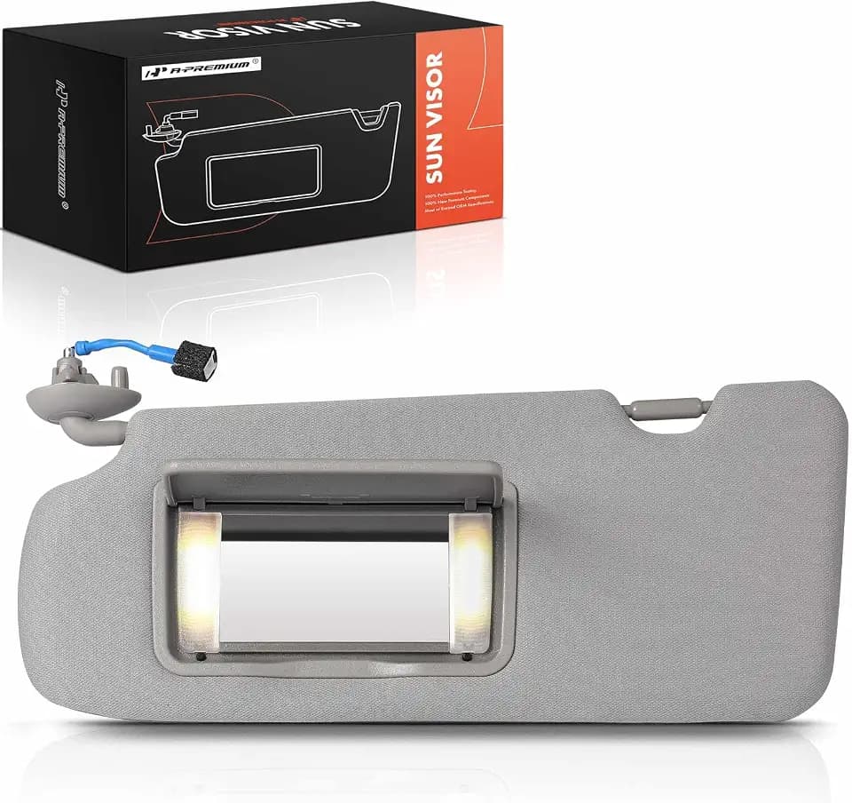 A-Premium Left Driver Side Sun Visor Compatible with Honda CR-V 2017-2022