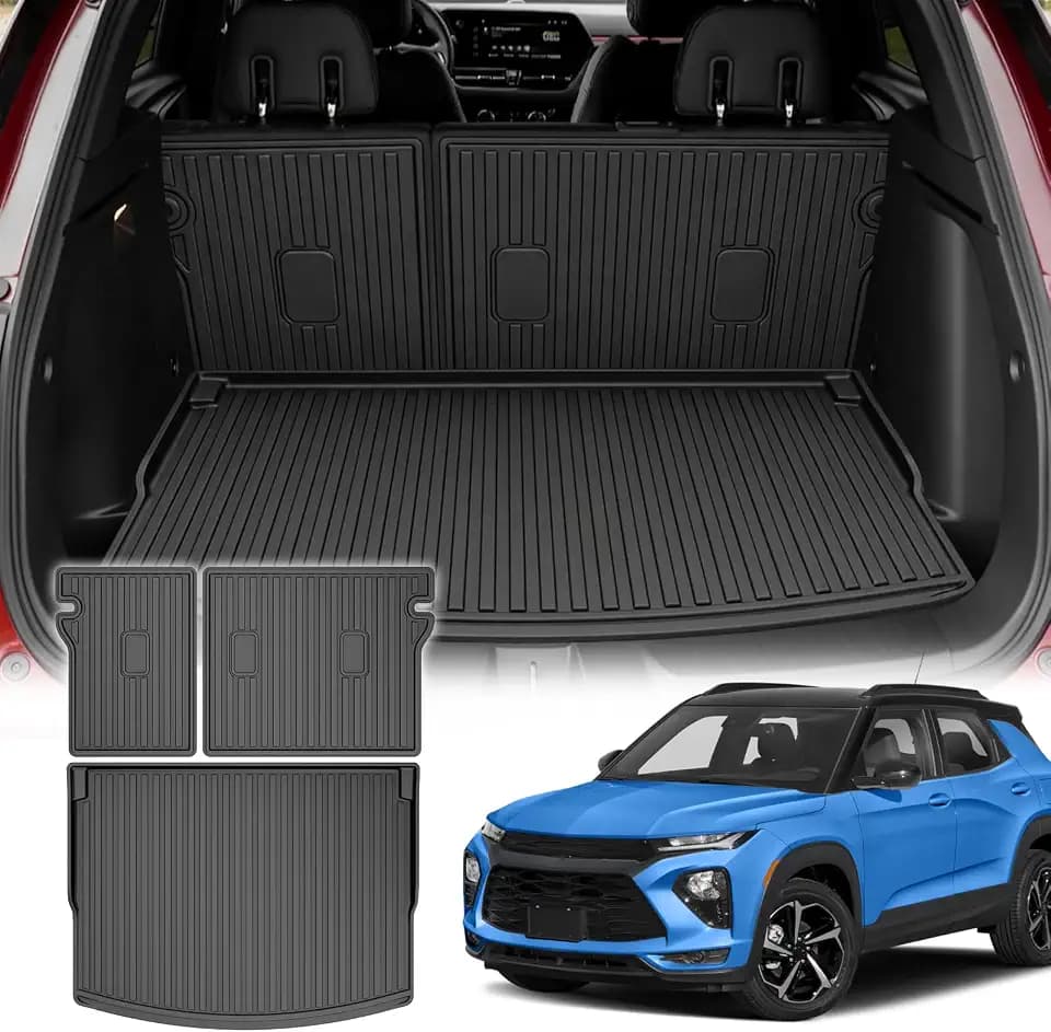 AOMSAZTO Cargo Liner 3PCS for Chevy Trailblazer 2021-2026 with Backrest Mat