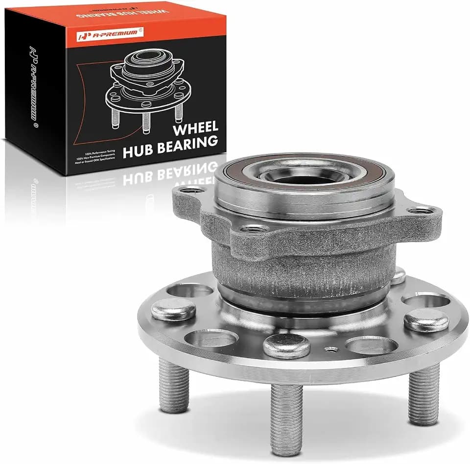 A-Premium Rear Wheel Bearing and Hub Assembly with 5-Lug