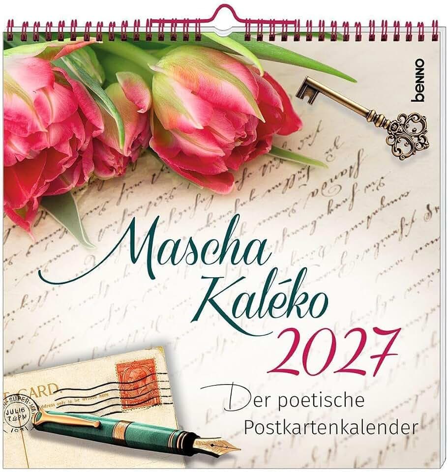 Mascha Kaléko 2027: Der poetische Postkartenkalender