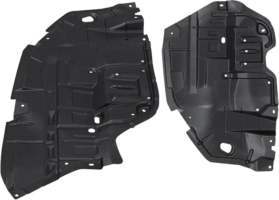 ALMULOO Engine Splash Shield Compatible with 2012-2014 Toyota Camry 2PCS
