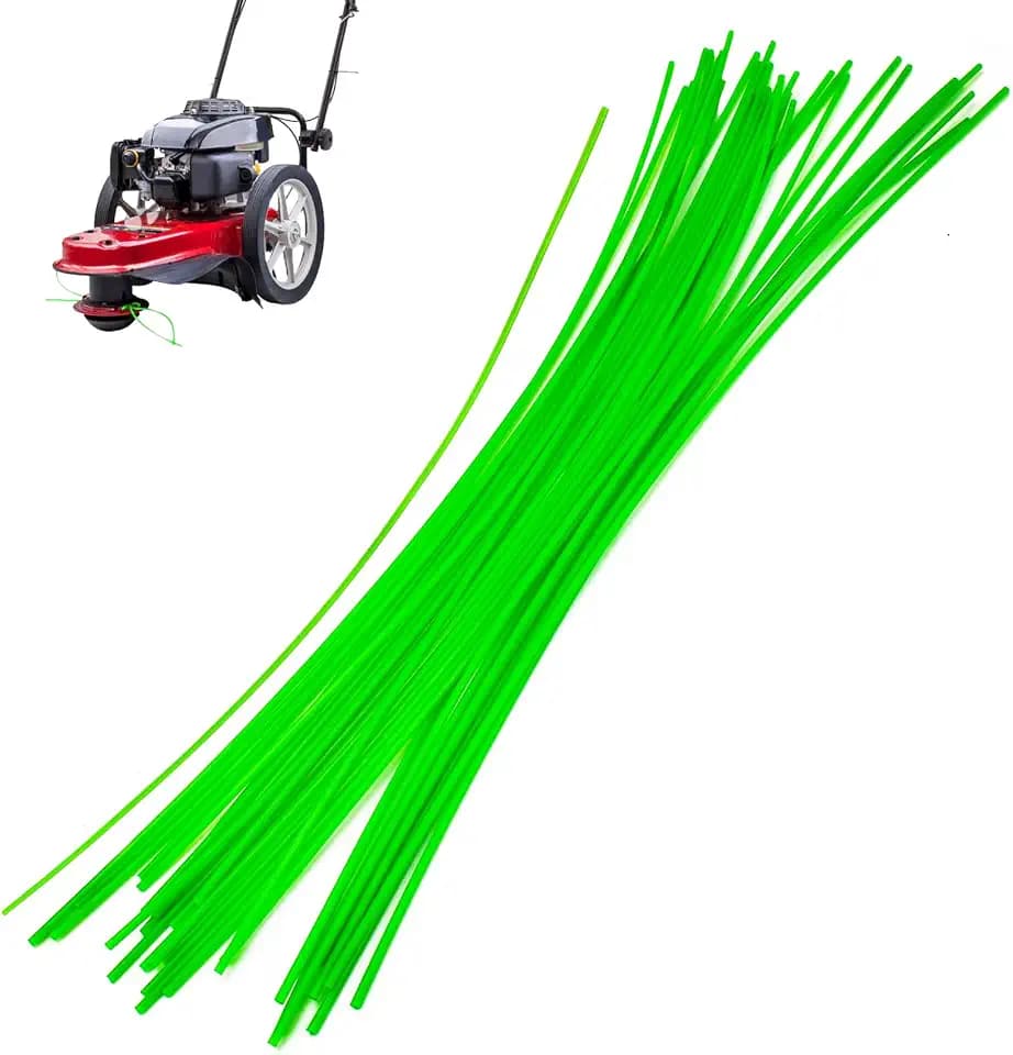 35 Pack Universal 38238 Trimmer Line 25 in, Green Compatible with DR Po-wer Equipment Mil Dr Lawn -Strong, Durable for Trimming Thick Grasses and Weeds