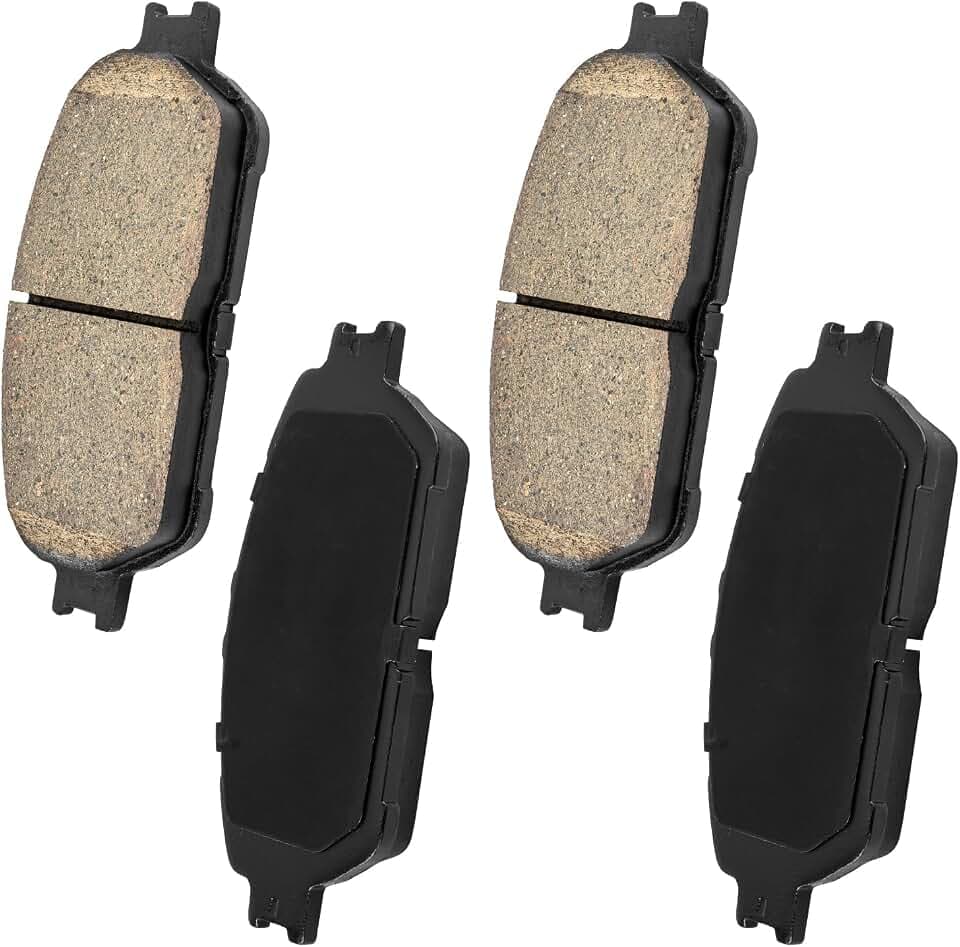 PHILTOP Ceramic Front Brake Pads For Lexus ES300 2002-2003, 4 Pcs replace # D906