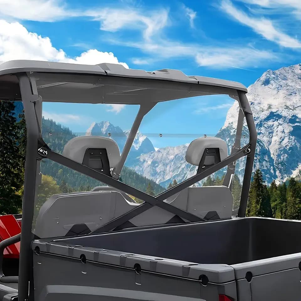 StarknightMT UTV Windshield Compatible with Polaris Ranger 800 2010-2014