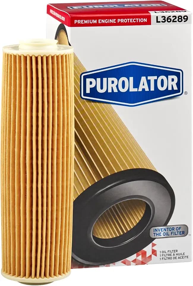 Purolator L36289 Premium Engine Protection Cartridge Oil Filter Compatible With 2012-2015 Mercedes-Benz C250