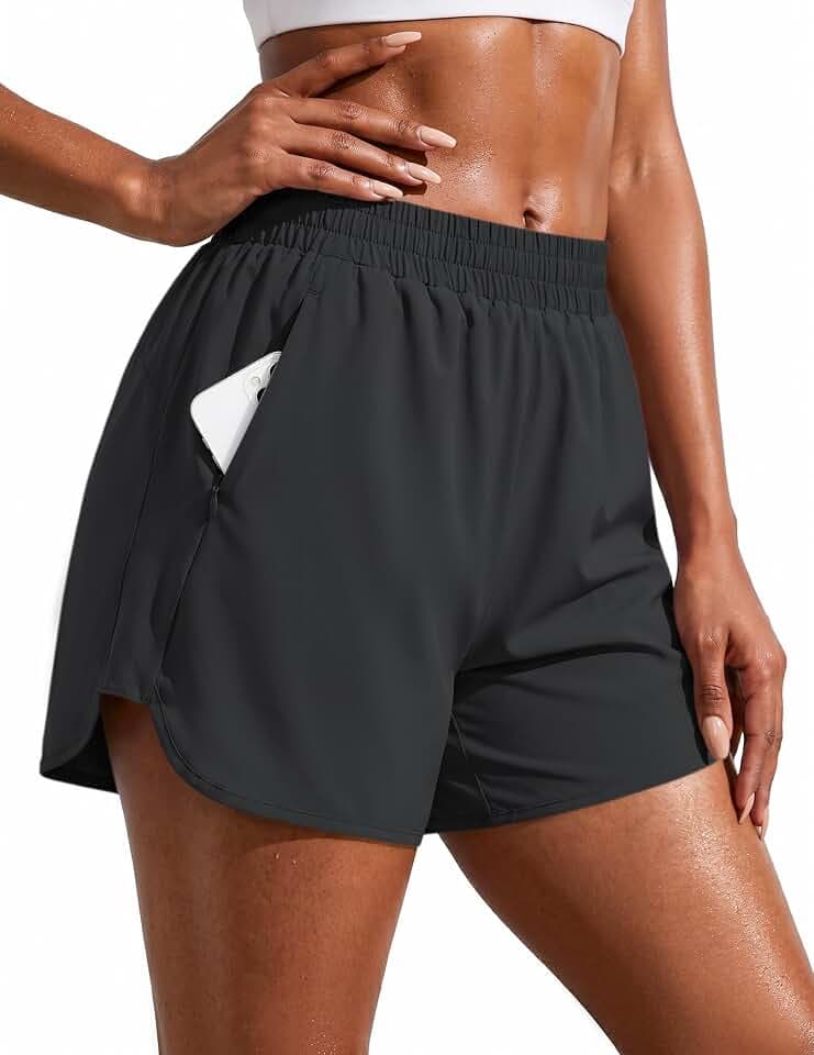 Running Shorts for Women 2 in 1 Athletic Lightweight Work Short
