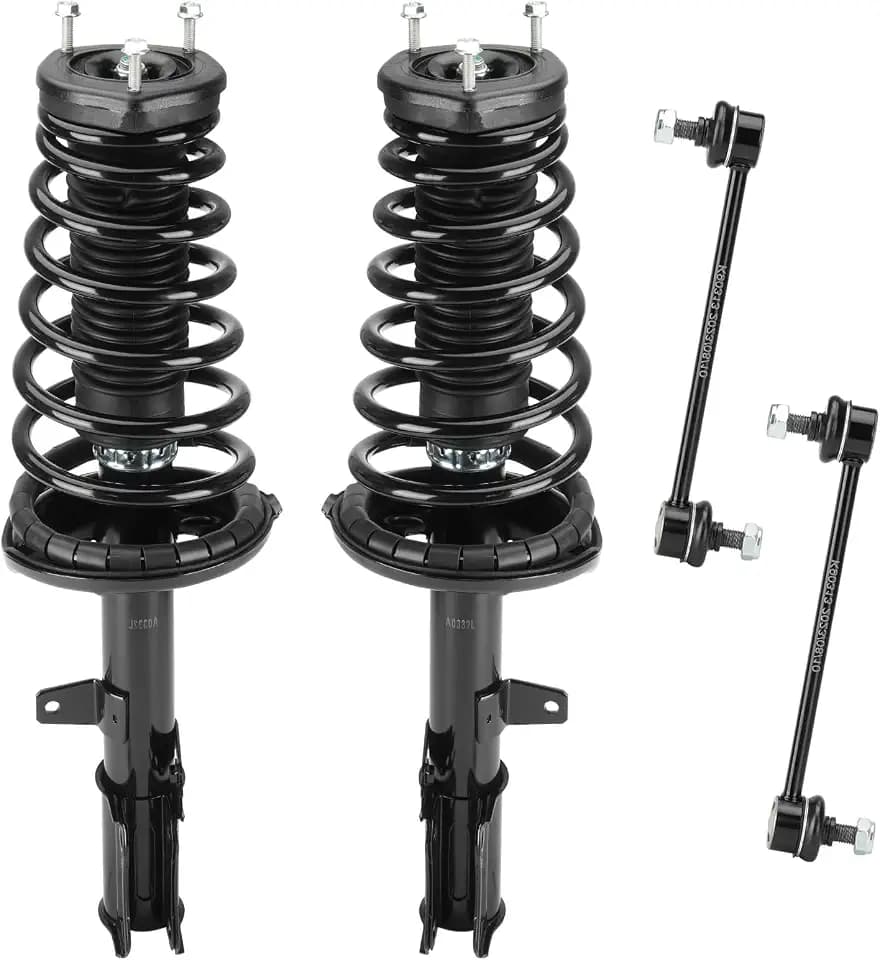 Rear Strut Assembly & Sway Bar Links for Toyota Camry 2.2L 1997-2001, 4PCS