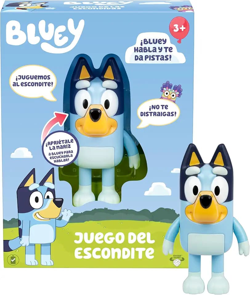 Bluey Versteckspiel mit sprechendem Bluey und Sounds