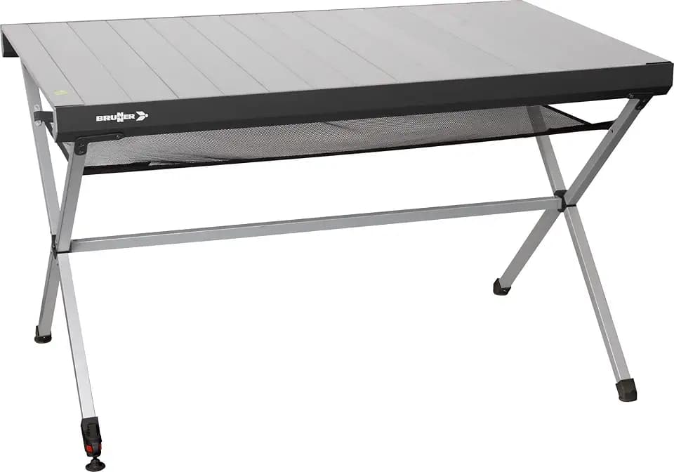 Brunner Tisch Titanium Axia 4 Silber/schwarz