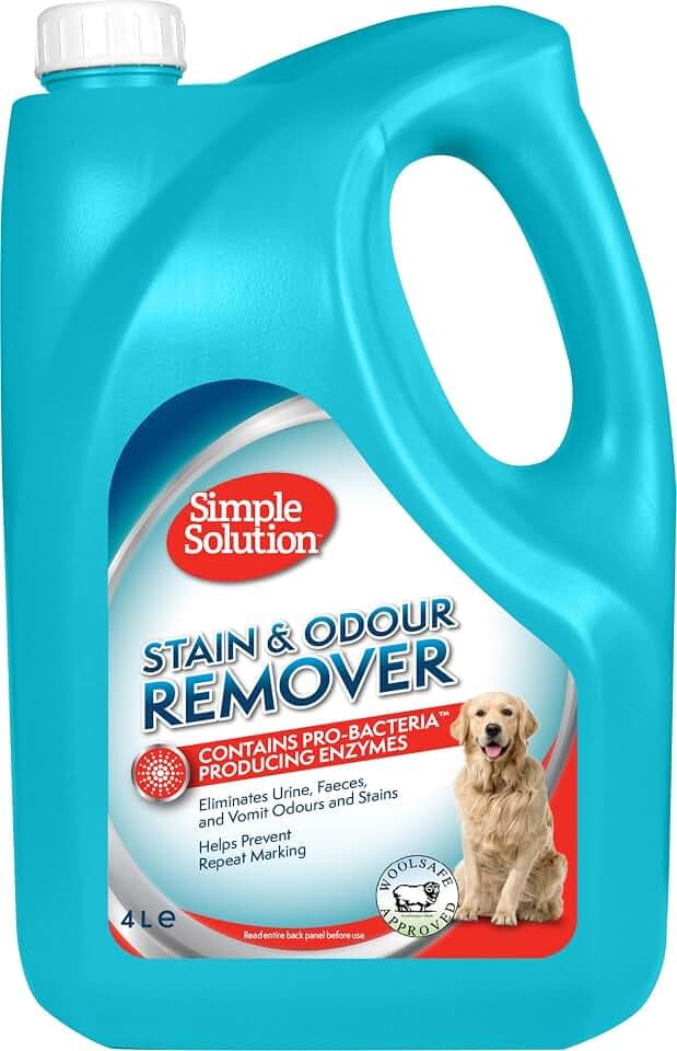 Simple Solution Flecken- und Geruchsentferner für Hunde, 4 l