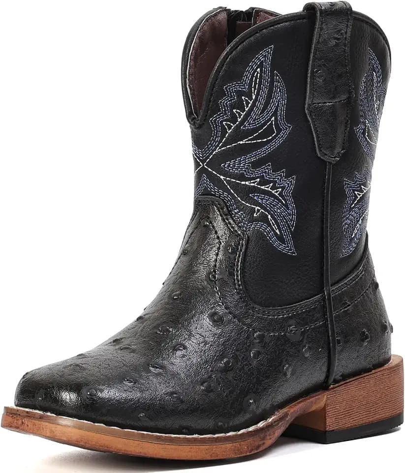 Boys Cowboy Boots for Kids Girls Western Toddler Cowgirl Boots
