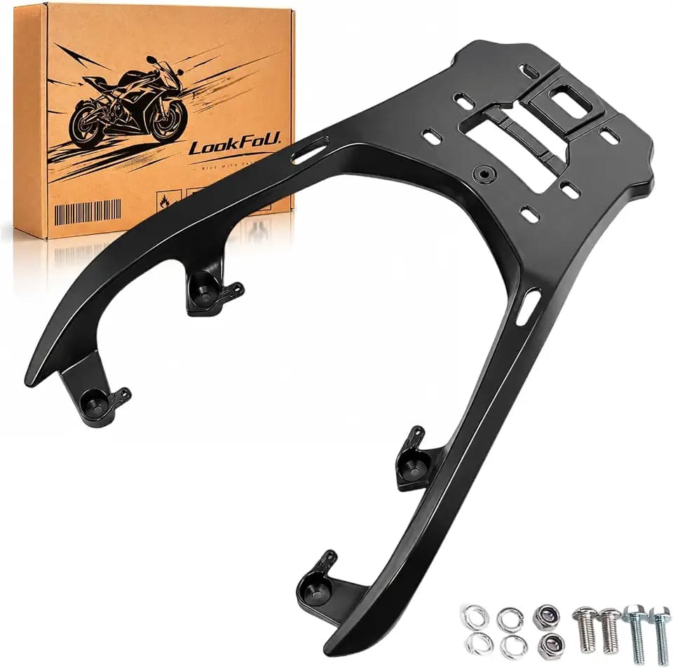 Luggage Rack for Yamaha Xmax 300 2017-2025 with 16" Net and 10 Cords
