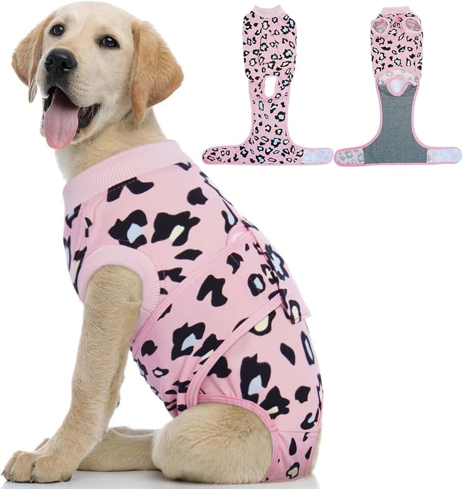 Kuoser Dog Recovery Suit After Surgery, Spay Neuter Surgical Suit for Dogs