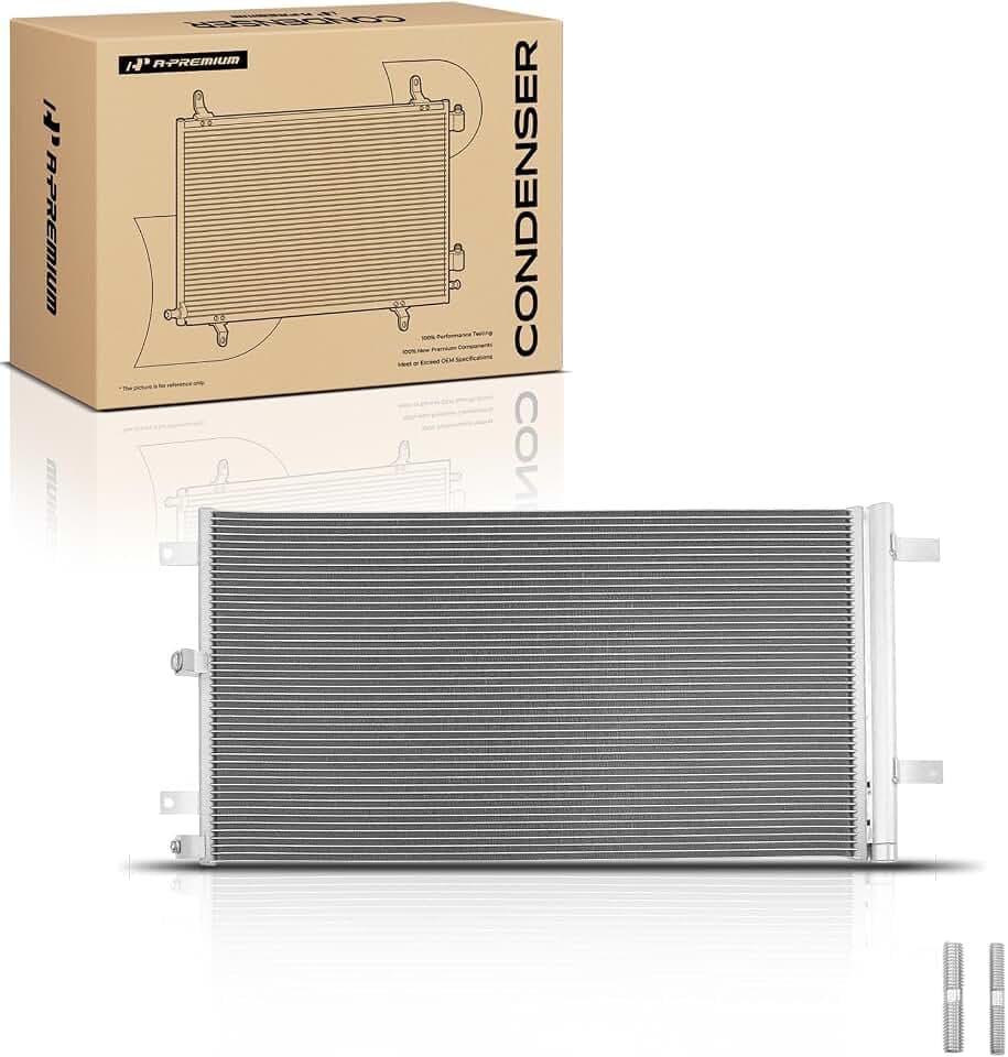 A-Premium Air Conditioning Condenser Compatible with Ford & Lincoln