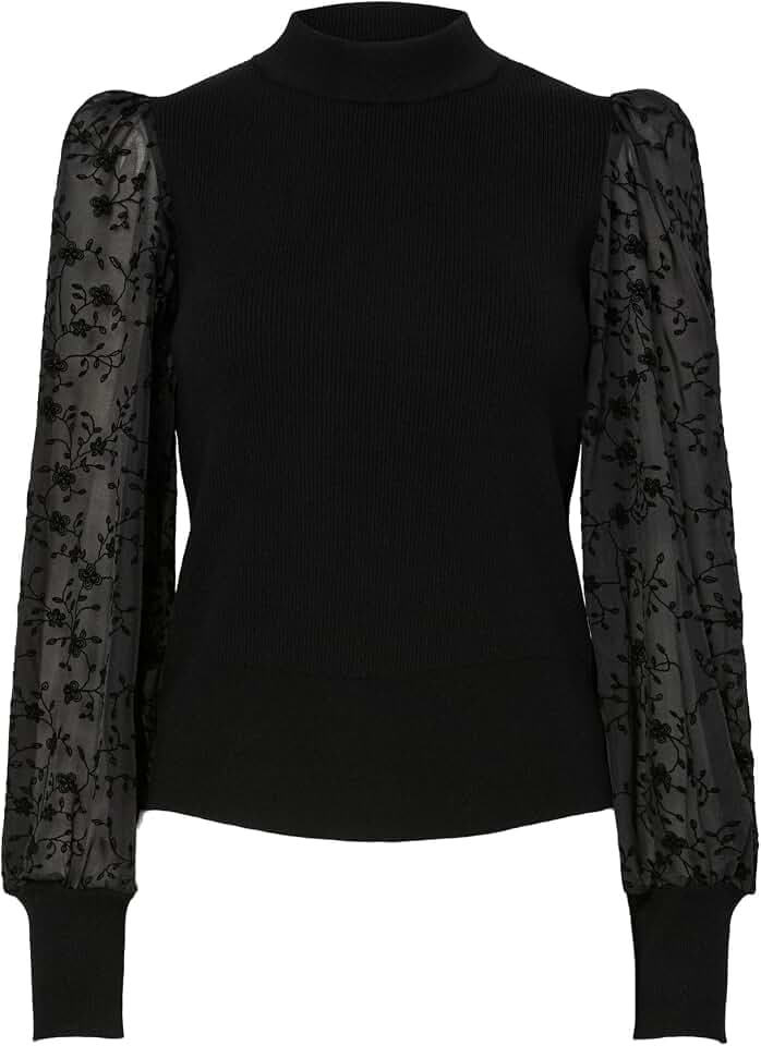 YAS Yasdotme Ls Knit Pullover S. Noos