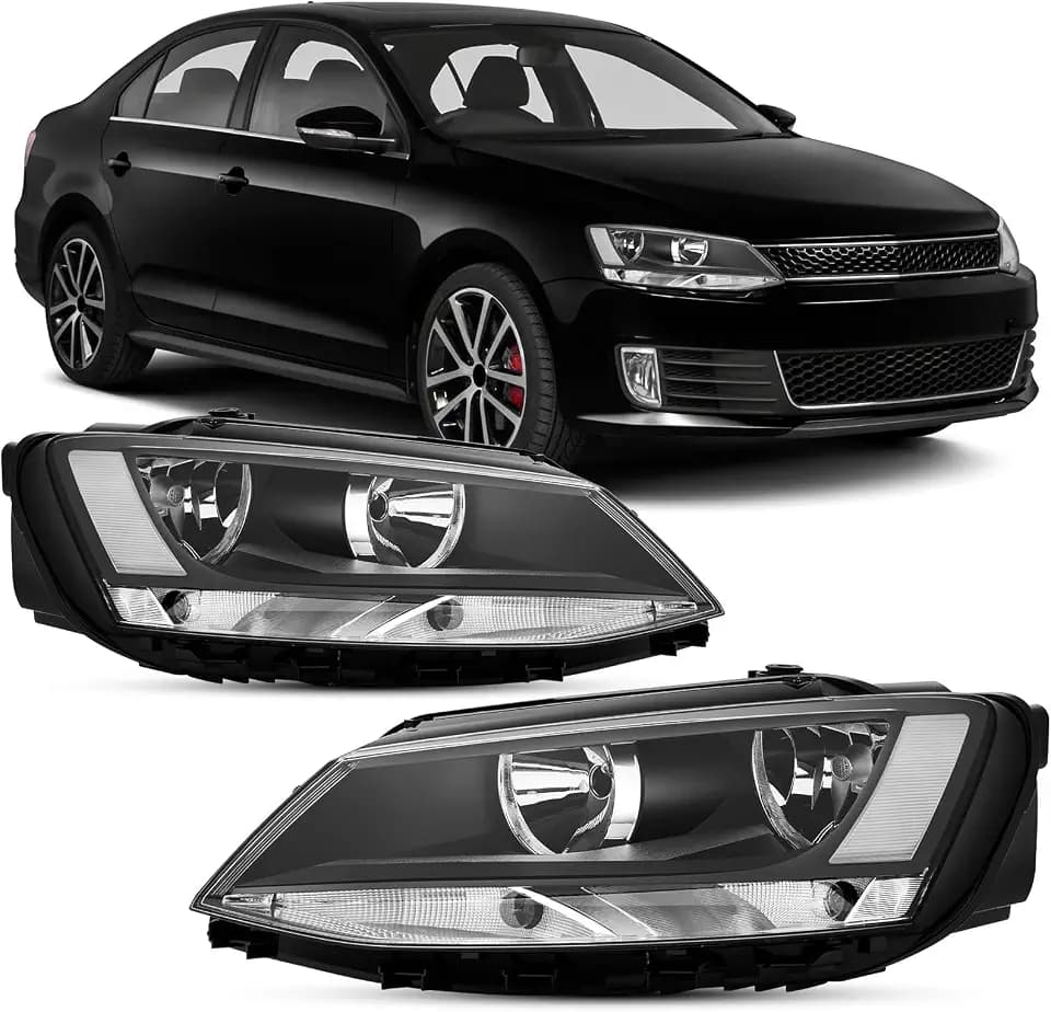 Headlights Assembly Compatible With 2011-2018 VW Jetta MK6