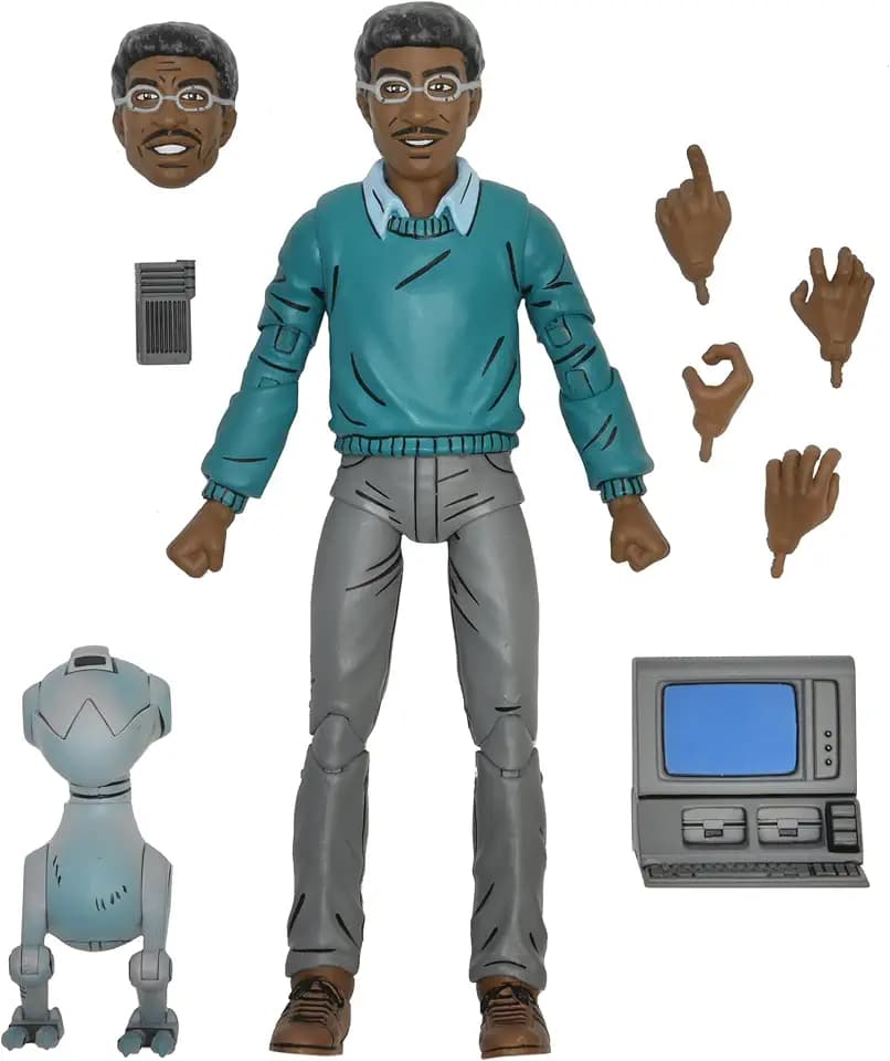 NECA Teenage Mutant Ninja Turtles (Mirage Comics) - 1:7 Scale Collectible Action Figure, Baxter Stockman