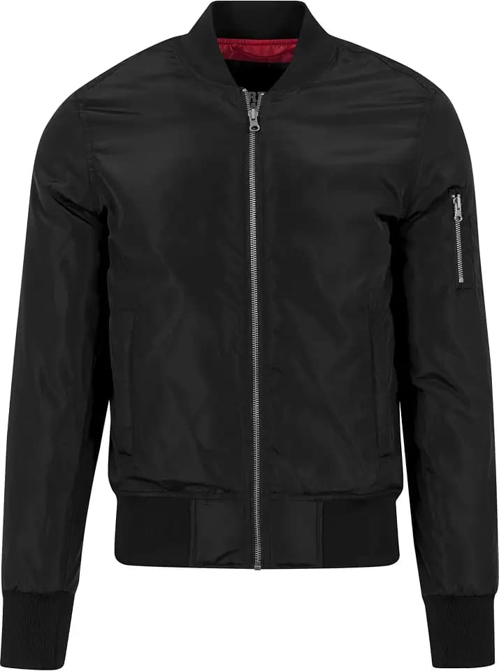 Urban Classics 2-Tone Bomber Jacket Männer Bomberjacke oliv/schwarz