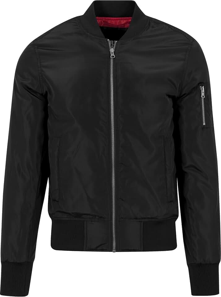 Urban Classics 2-Tone Bomber Jacket Männer Bomberjacke oliv/schwarz