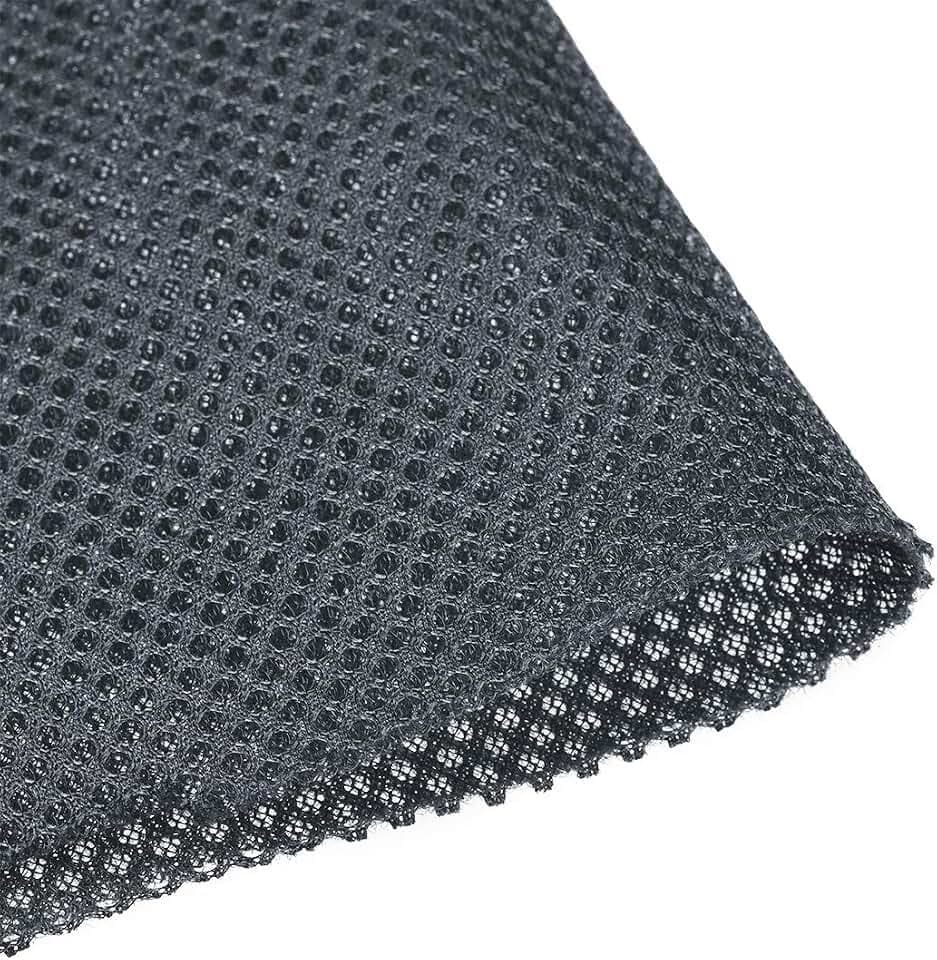 uxcell Dark Grey Speaker Mesh Grill Cloth (not Cane Webbing) Stereo Box Fabric Dustproof Cloth 100cm x 160cm 40 inches x 63 inches